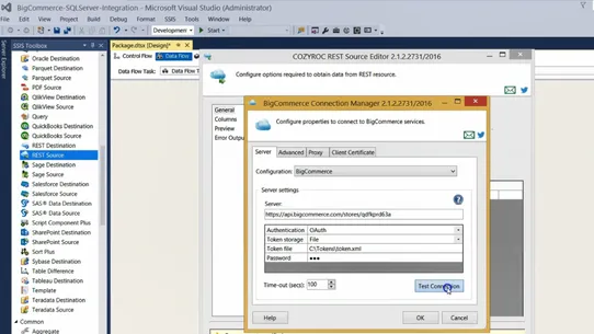 COZYROC SSIS+ Integration screenshot