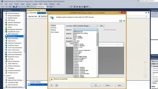 COZYROC SSIS+ Integration screenshot