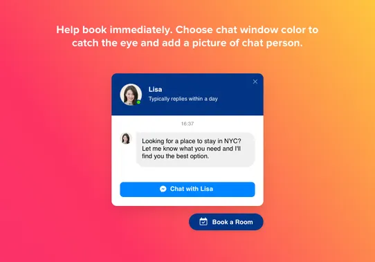 Facebook Chat by Elfsight screenshot