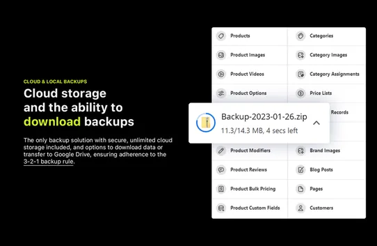 BackupMaster Backups screenshot