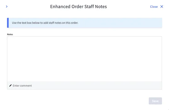 Enhanced Order Staff Notes by oBundle screenshot