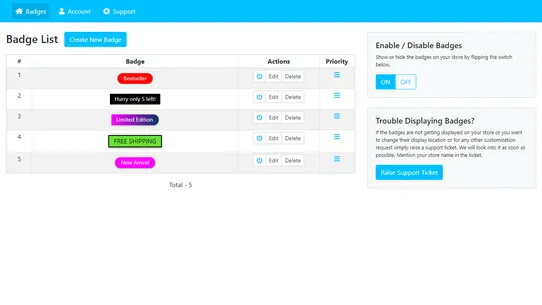 Supr Product Badges & Labels screenshot