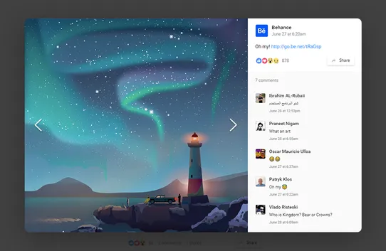 Facebook Feed by Elfsight screenshot