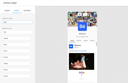 Facebook Feed by Elfsight screenshot