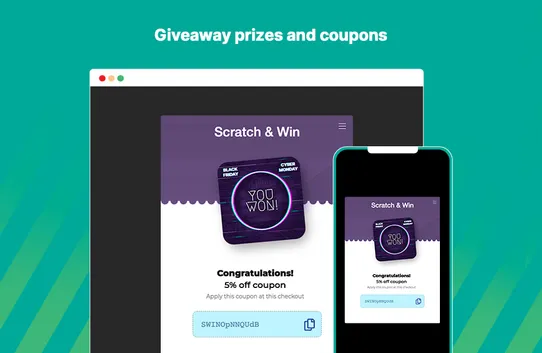 Scratch and Win Giveaways and Promotions screenshot