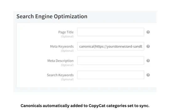 CopyCat Category Duplicator screenshot