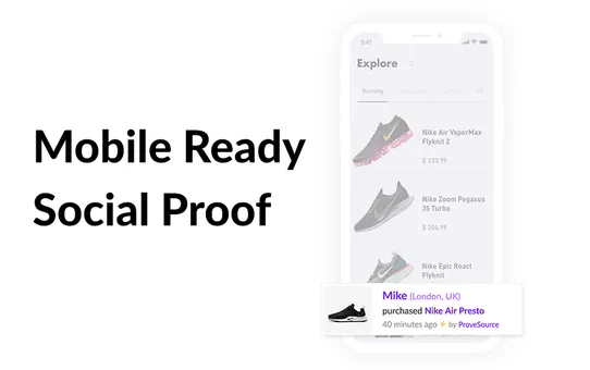 ProveSource Social Proof screenshot