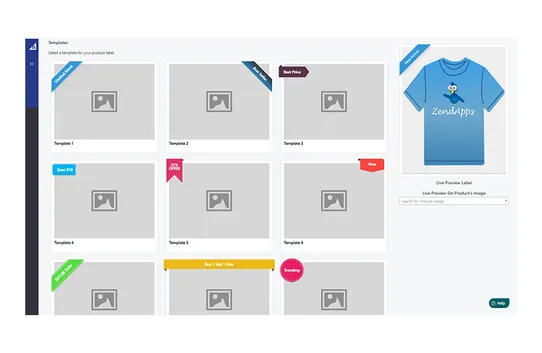 Product Labels & Badges By ZendApps screenshot