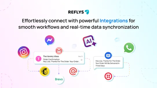 Automate Chat and Influencer Marketing with Reflys screenshot