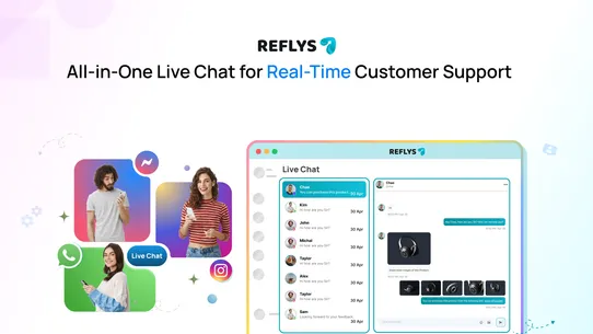 Automate Chat and Influencer Marketing with Reflys screenshot