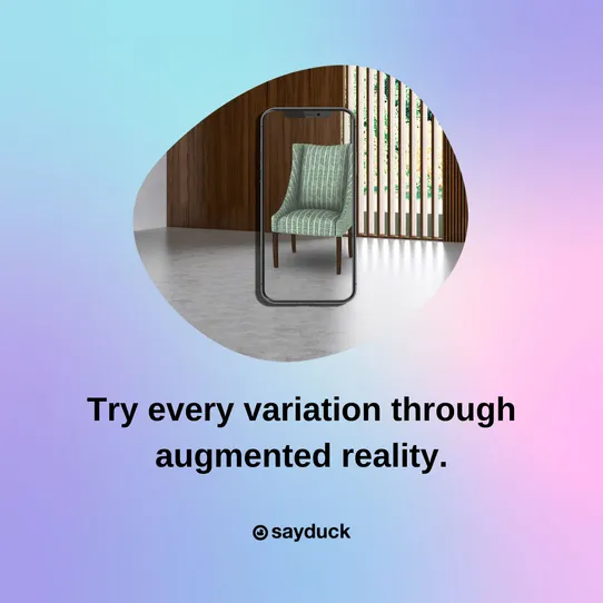 Sayduck AR screenshot