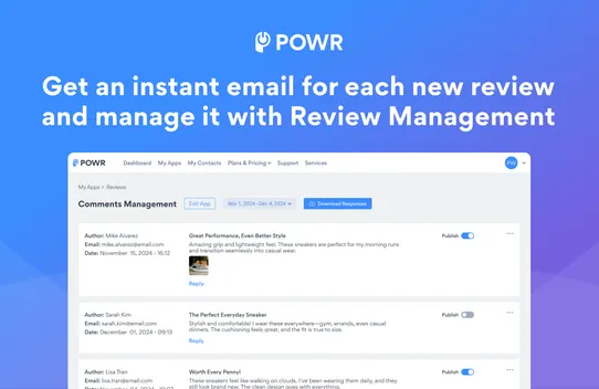 Reviews by POWR screenshot