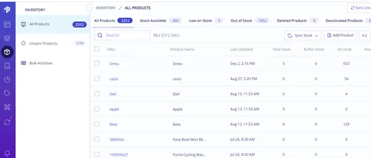 Anchanto Selluseller OMS screenshot