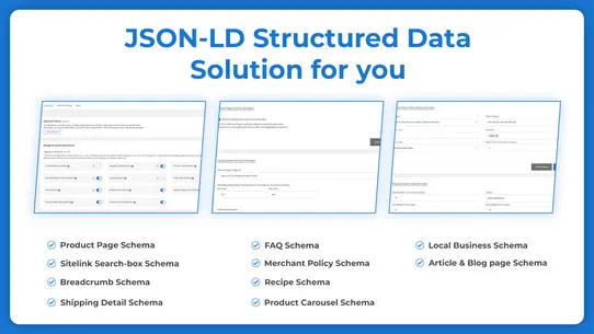 JSON‑LD Express for SEO Schema screenshot