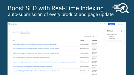 IndexNow screenshot