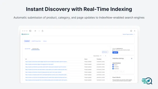 IndexNow & ChatGPT Product Feeds screenshot