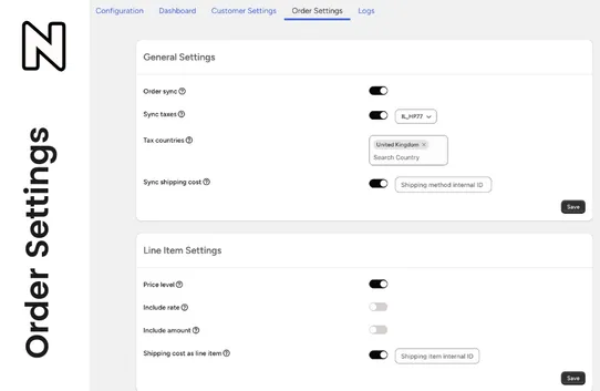 TM NetSuite Integration screenshot