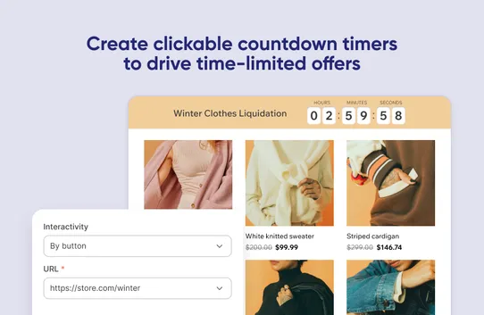Sales Blast Countdown Timer by Amasty screenshot