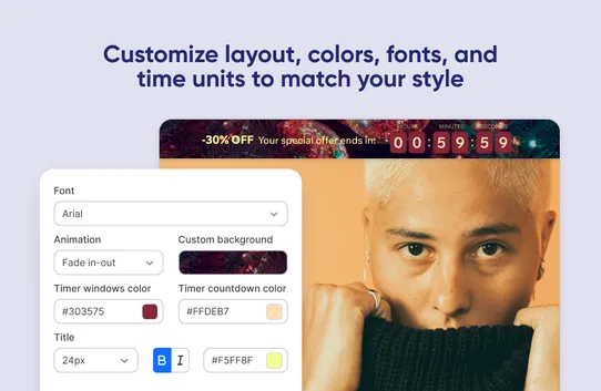 Sales Blast Countdown Timer by Amasty screenshot
