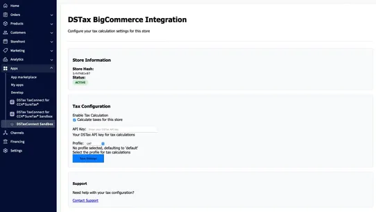 DSTaxConnect screenshot