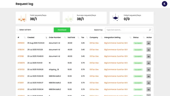 DSTaxConnect screenshot