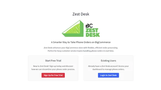 Zest Desk screenshot