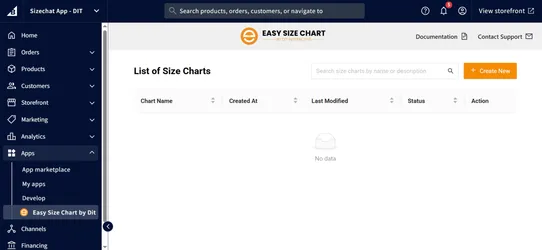 Easy Size Chart by Dit screenshot