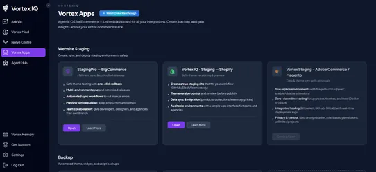 Vortex Backup by Vortex IQ screenshot