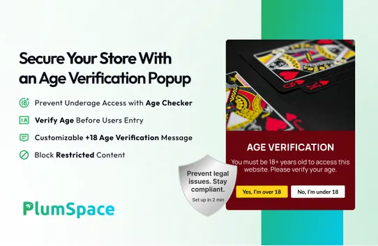 Age Verification 18+ by PlumSpace screenshot