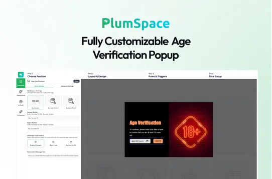 Age Verification 18+ by PlumSpace screenshot