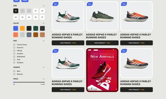 Rhotion AI Search & Personalization screenshot