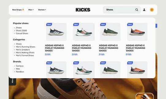 Rhotion AI Search & Personalization screenshot