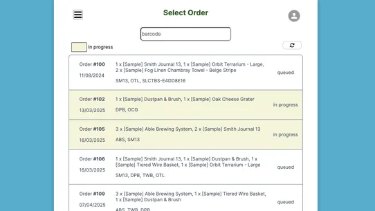 scan-and-ship screenshot