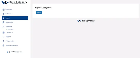 BulkCat Category Migration Tool screenshot