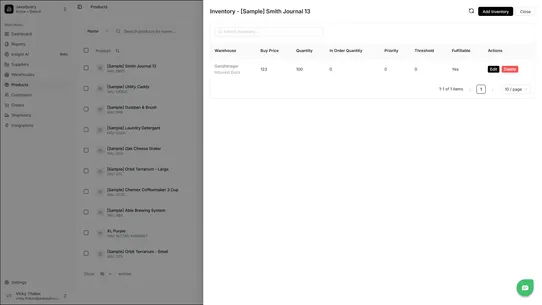 afterorder screenshot