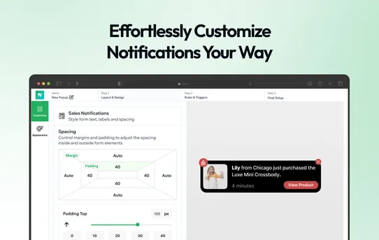 Sales Pop Up & Social Proof by PlumSpace screenshot