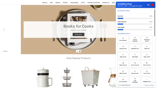 AxOrigin Accessibility screenshot