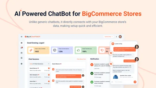 Feed generator for ELX ChatBot screenshot