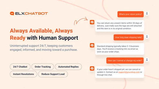 Feed generator for ELX ChatBot screenshot