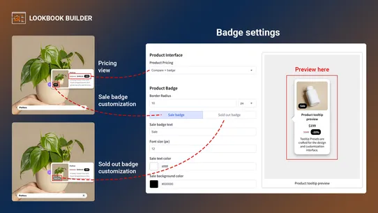 Lookbook Builder screenshot