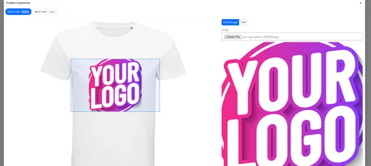 Product Customizer by Lantera screenshot