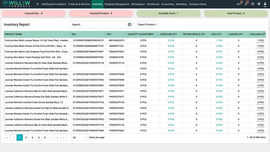 Willowcommerce screenshot