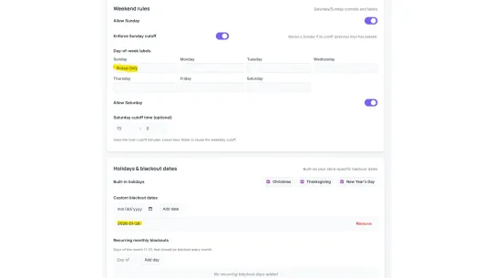 DeliverDate Pro by ShareFlowX screenshot