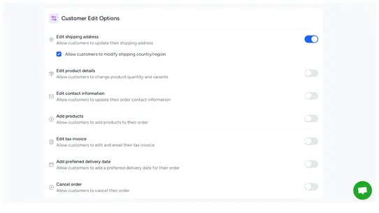 Order Editing & Upsell by Meno Ventures screenshot