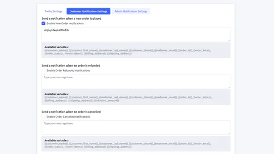 WhatsNotify screenshot