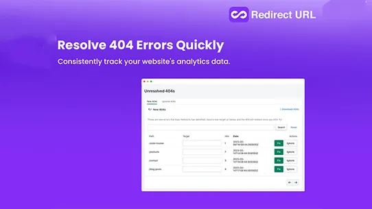 Redirect Broken Link By MP screenshot