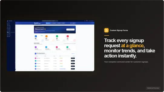 Custom Signup Forms by Codinative screenshot