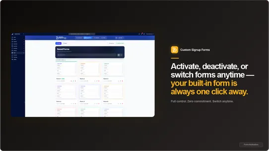 Custom Signup Forms by Codinative screenshot