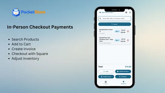 PocketStore screenshot