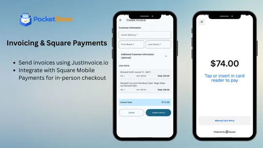 PocketStore screenshot